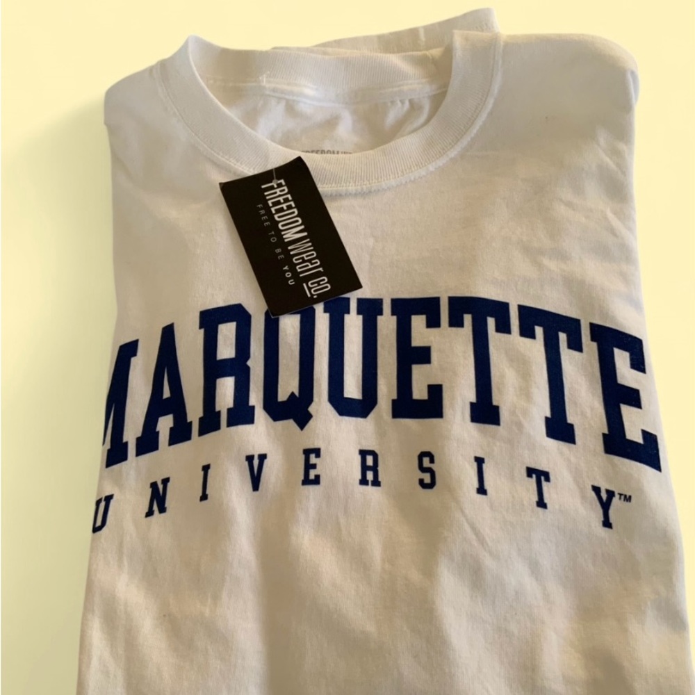 White Marquette University Men's Shirt
